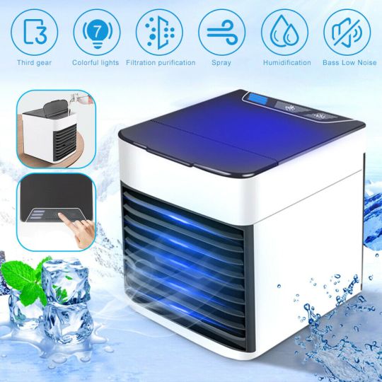 Portable Air Conditioner Fan : مروحة مكيف هواء محمولة
